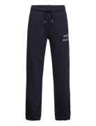 Th Logo Sweatpants Bottoms Sweatpants Navy Tommy Hilfiger