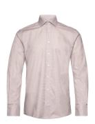 Bs Owens Slim Fit Shirt Tops Shirts Casual Cream Bruun & Stengade