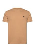 Dunstan River Short Sleeve Tee Light Wheat Boot Designers T-Kortærmet ...