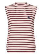 Stripes Tank Top Tops T-shirts & Tops Sleeveless White Bobo Choses