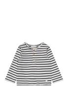 Striped Long Sleeves T-Shirt Tops T-shirts Long-sleeved T-Skjorte Mult...