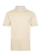 Mercerized Jersey Ss Rugger Tops Polos Short-sleeved Beige GANT