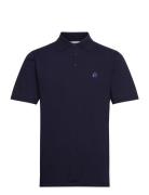 Sailaway Polo Tops Polos Short-sleeved Navy Makia