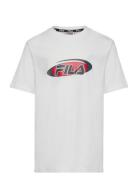 Legden Graphic Tee Sport T-Kortærmet Skjorte White FILA