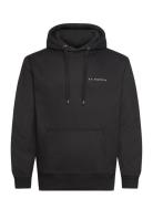 Heavyweight Organic Logo Hoodie - Black Tops Sweatshirts & Hoodies Hoo...