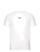 Ventilation Ss Training Tee Tops T-Kortærmet Skjorte White Castore