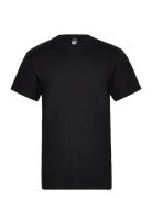 Dovre T-Shirts 1/4 Ærme Organi Tops T-Kortærmet Skjorte Black Dovre