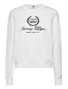 Reg Flag Script Cnk Swtshrt Tops Sweatshirts & Hoodies Sweatshirts Whi...