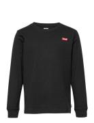 Ls-L/S Tee Tops Sweatshirts & Hoodies Sweatshirts Black Levi's