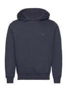 Flag Logo Hoody Tops Sweatshirts & Hoodies Hoodies Navy Tommy Hilfiger