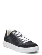 Court Sneaker Monogram Low-top Sneakers Black Tommy Hilfiger