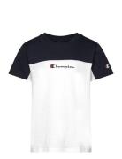 Crewneck T-Shirt Sport T-Kortærmet Skjorte White Champion