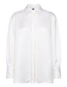 Beina Tops Blouses Long-sleeved White BOSS