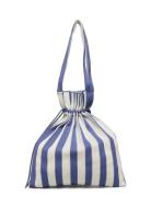 Evie Knit Net Shopper Taske Blue HVISK