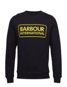 B.intl Large Logo Swea Designers Sweatshirts & Hoodies Sweatshirts Bla...