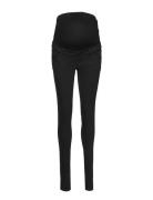 Mllola Slim Black Jeans Bottoms Jeans Slim Black Mamalicious