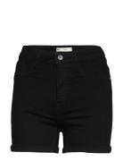 Molly Denim Shorts Bottoms Shorts Denim Shorts Black Gina Tricot