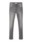 Nkfpolly Skinny Jeans 1262-Ta Noos Bottoms Jeans Skinny Jeans Grey Nam...