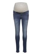 Mlemma Dmb Slim Recycled Jeans A. Bottoms Jeans Slim Blue Mamalicious