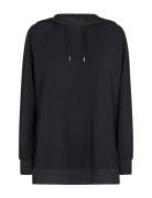 Sc-Banu Tops Sweatshirts & Hoodies Hoodies Black Soyaconcept