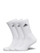 C Spw Crw 3P Sport Socks Regular Socks White Adidas Performance