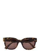 Liv Accessories Sunglasses D-frame- Wayfarer Sunglasses Brown MessyWee...