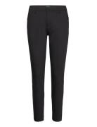 Ivy-Alice Mw Pant Noos Bottoms Trousers Slim Fit Trousers Black IVY Co...