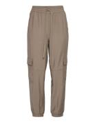 Mschkinna Selia Pants Bottoms Trousers Cargo Pants Brown MSCH Copenhag...