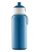 Drinking Bottle Pop-Up Home Kitchen Water Bottles Blue Mepal