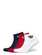 Mid Ankle Sck Sport Socks Footies-ankle Socks Multi/patterned Adidas O...