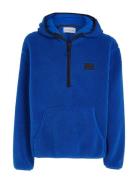 Sherpa Half Zip Hoodie Tops Sweatshirts & Hoodies Fleeces & Midlayers ...