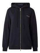 Chloe Zip Hood Tops Sweatshirts & Hoodies Hoodies Navy Lexington Cloth...