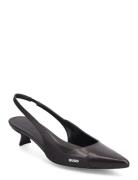 Alexis Pump 35-Rb Shoes Heels Pumps Sling Backs Black HUGO