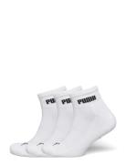 Puma Unisex Cushi D Next Quarter 3P Sport Socks Regular Socks White PU...