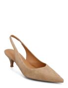 Pumps Shoes Heels Pumps Sling Backs Beige Billi Bi