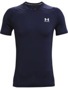 Ua Hg Armour Fitted Ss Sport T-Kortærmet Skjorte Navy Under Armour