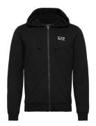 Jerseywear Tops Sweatshirts & Hoodies Hoodies Black EA7