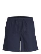 Jpstjaiden Summer Linen Blend Short Sn Bottoms Shorts Casual Navy Jack...