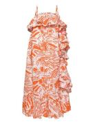 Abito/Dress Knælang Kjole Orange MSGM