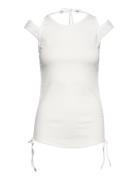 Alma String Top Tops Blouses Sleeveless White DESIGNERS, REMIX