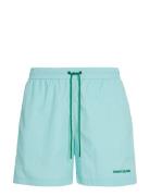 Sf Medium Drawstring Badeshorts Blue Tommy Hilfiger