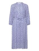 Saselma Dress 15154 Knælang Kjole Blue Samsøe Samsøe