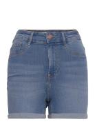 Molly Denim Shorts Bottoms Shorts Denim Shorts Blue Gina Tricot