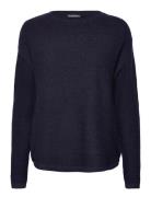 Frcemelange Pu 3 Tops Knitwear Jumpers Navy Fransa