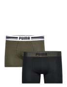 Puma Men Everyday Placed Logo Boxers 2P Boxershorts Multi/patterned PU...