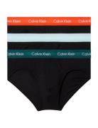 Hip Brief 3Pk Underbukser Y-front Briefs Black Calvin Klein