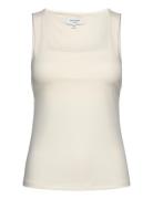 Billie Top Tops T-shirts & Tops Sleeveless White Rosemunde