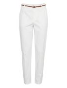 Bydays Cigaret Pants 2 Bottoms Trousers Slim Fit Trousers White B.youn...