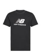 Sport Essentials Logo T-Shirt Sport T-Kortærmet Skjorte Black New Bala...