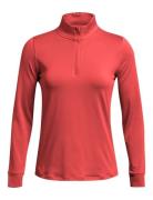 Ua Playoff 1/4 Zip Sport Sweatshirts & Hoodies Fleeces & Midlayers Red...